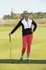 Women’s Troon Warm and Windproof Hybrid Half-Zip Jacket sold by Abacus Sportswear