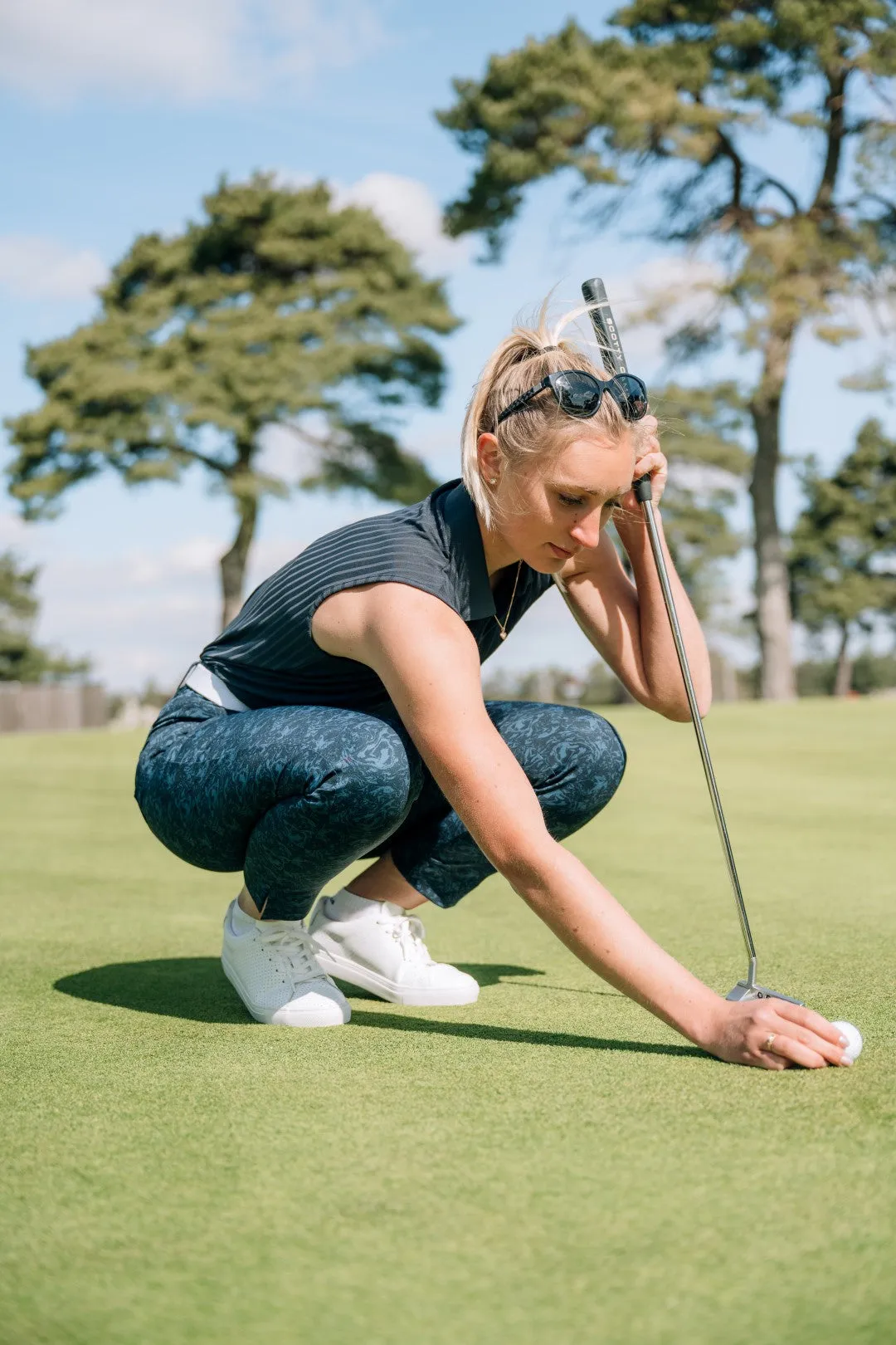 Women Elite Graphic 7/8 trousers (high waist)-4 Ways-Stretch sold by Abacus Sportswear product image thumbnail 3