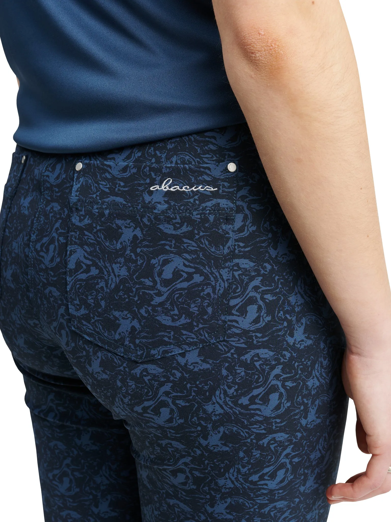 Women Elite Graphic 7/8 trousers (high waist)-4 Ways-Stretch sold by Abacus Sportswear product image thumbnail 5