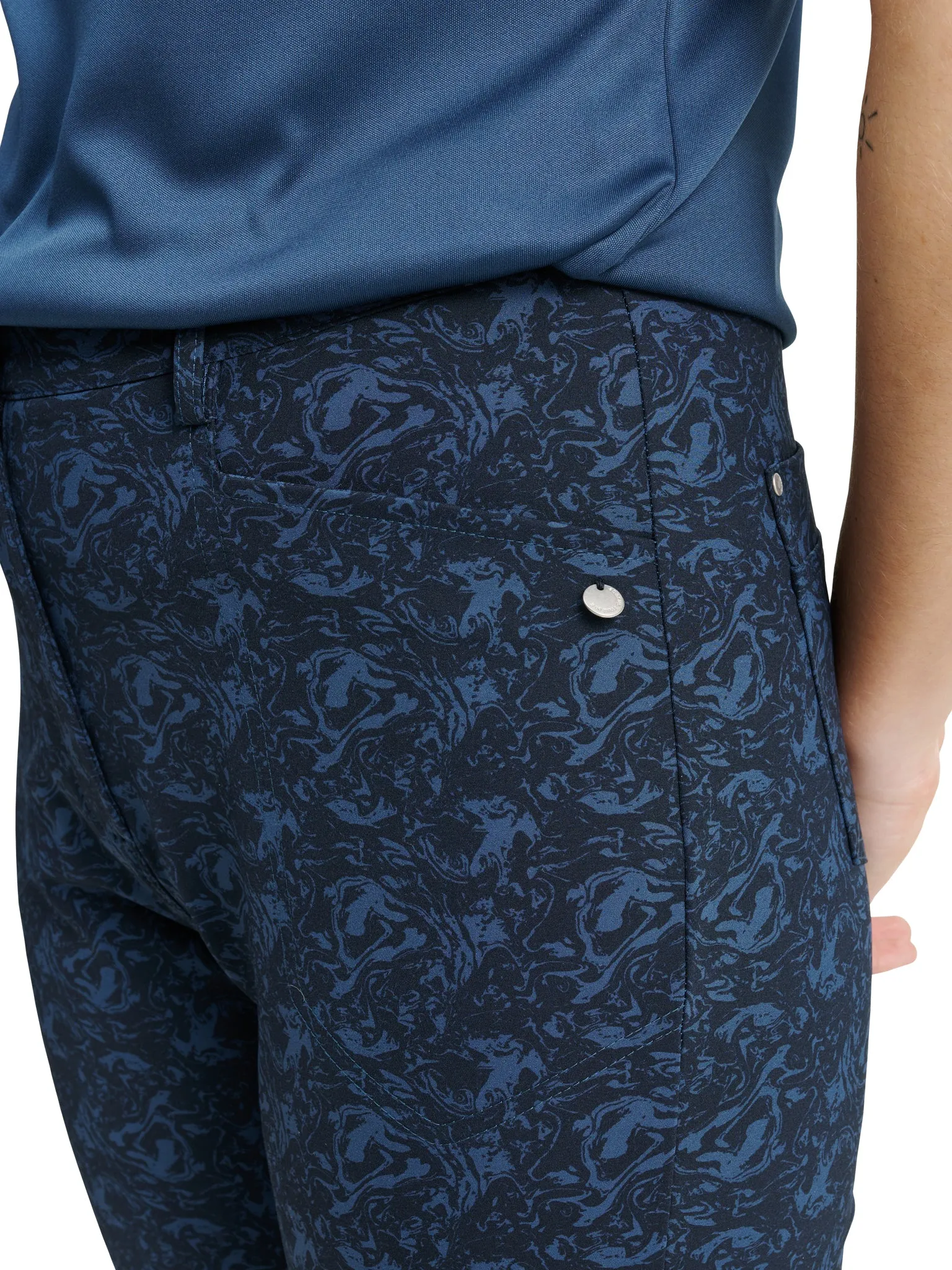 Women Elite Graphic 7/8 trousers (high waist)-4 Ways-Stretch sold by Abacus Sportswear product image thumbnail 4