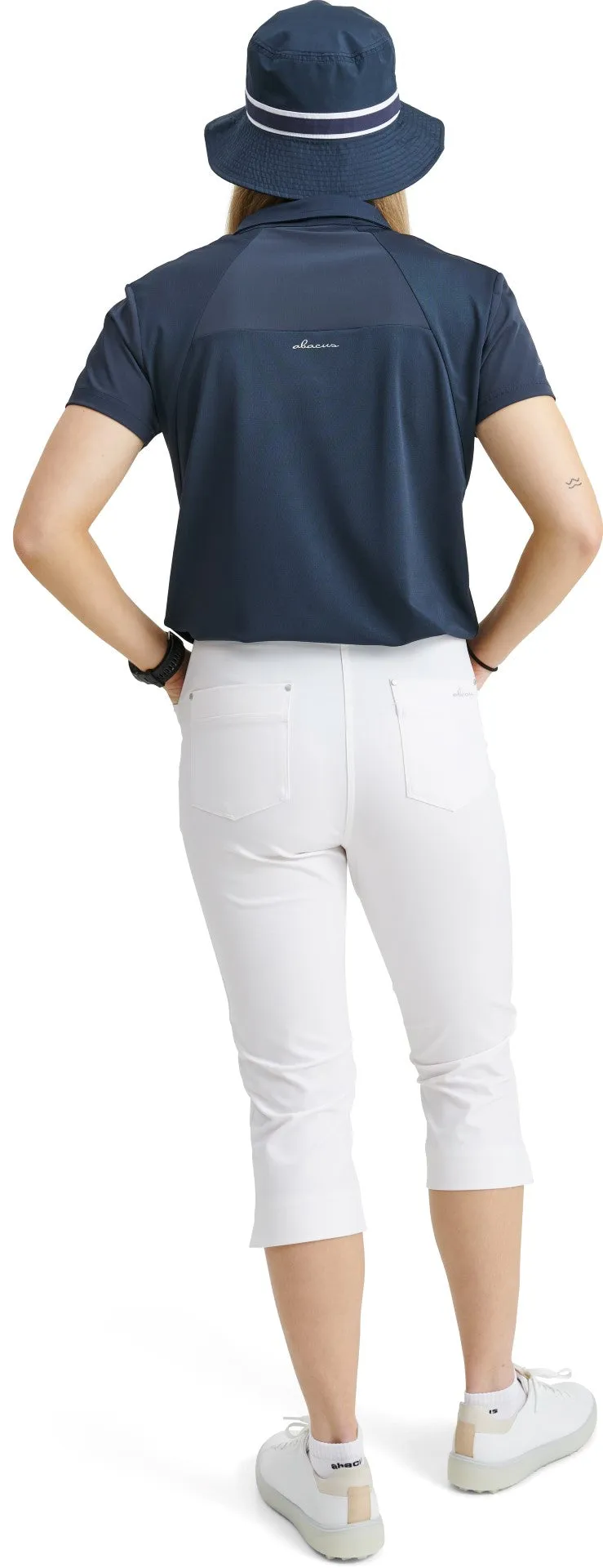 Women Elite Capri (high waist)-4-ways stretch sold by Abacus Sportswear product image thumbnail 4