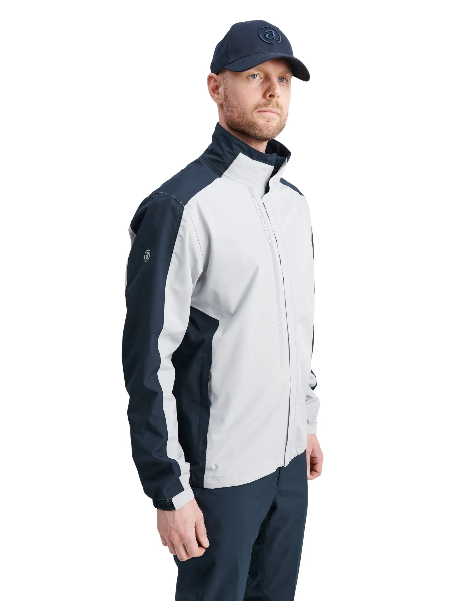 Mens Links Stretch Rain Jacket sold by Abacus Sportswear product image thumbnail 2