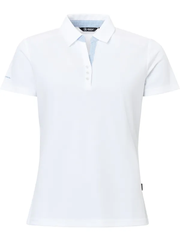 Lds Bovey Drycool polo made by Abacus Sportswear