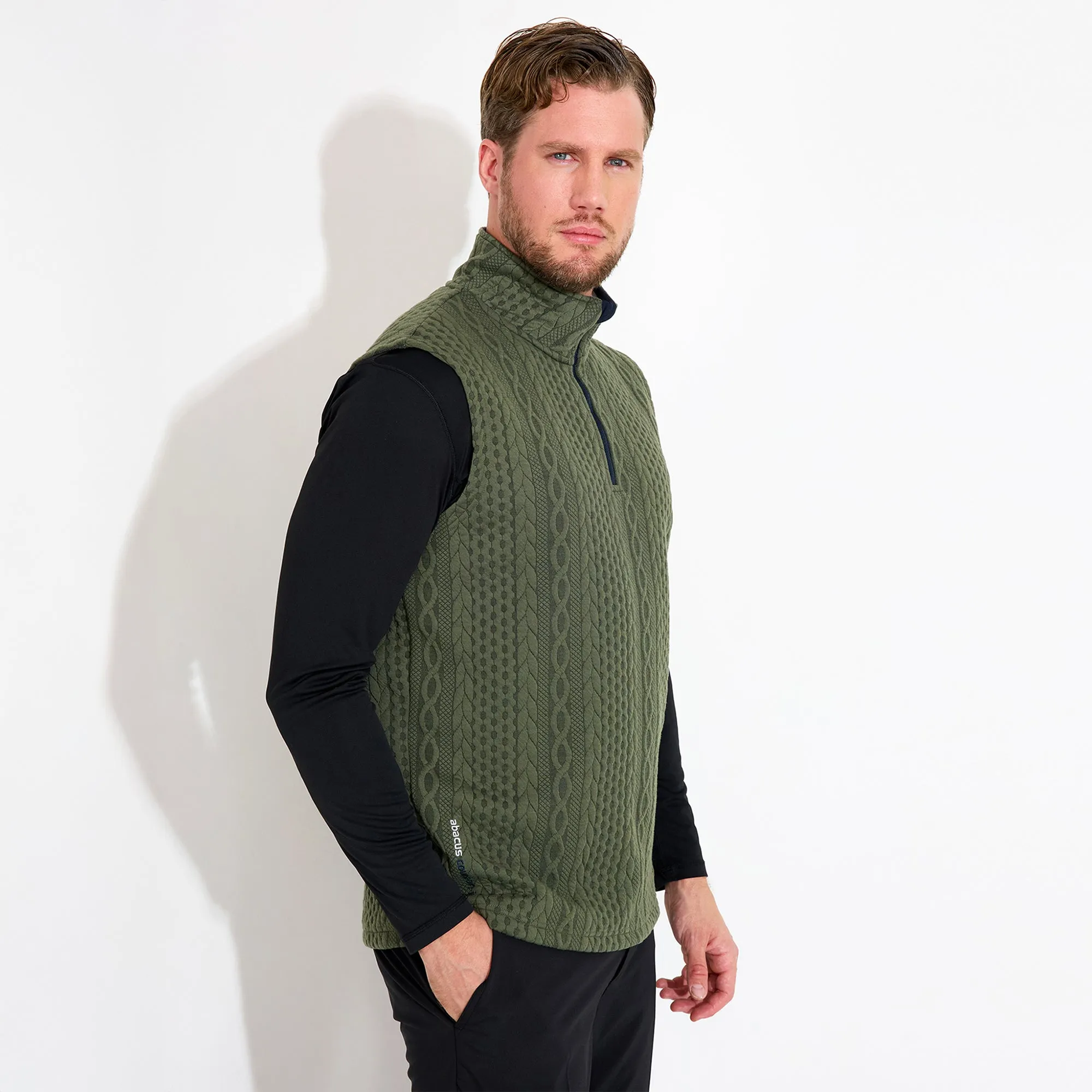 Men's Woburn Halfzip Vest sold by Abacus Sportswear product image thumbnail 3