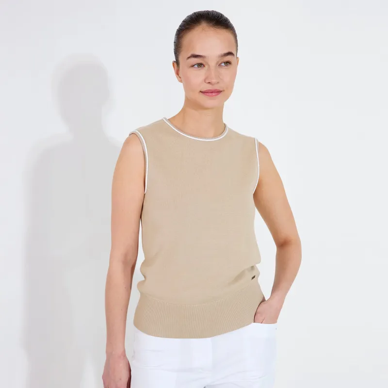 Women's Niblick sleeveless sold by Abacus Sportswear
