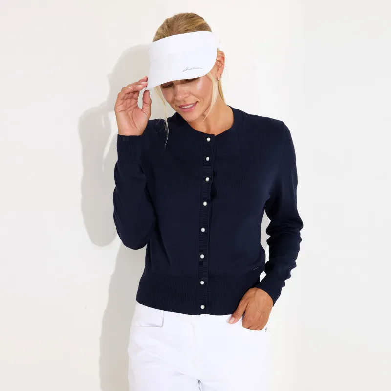 Women's Niblick cardigan sold by Abacus Sportswear