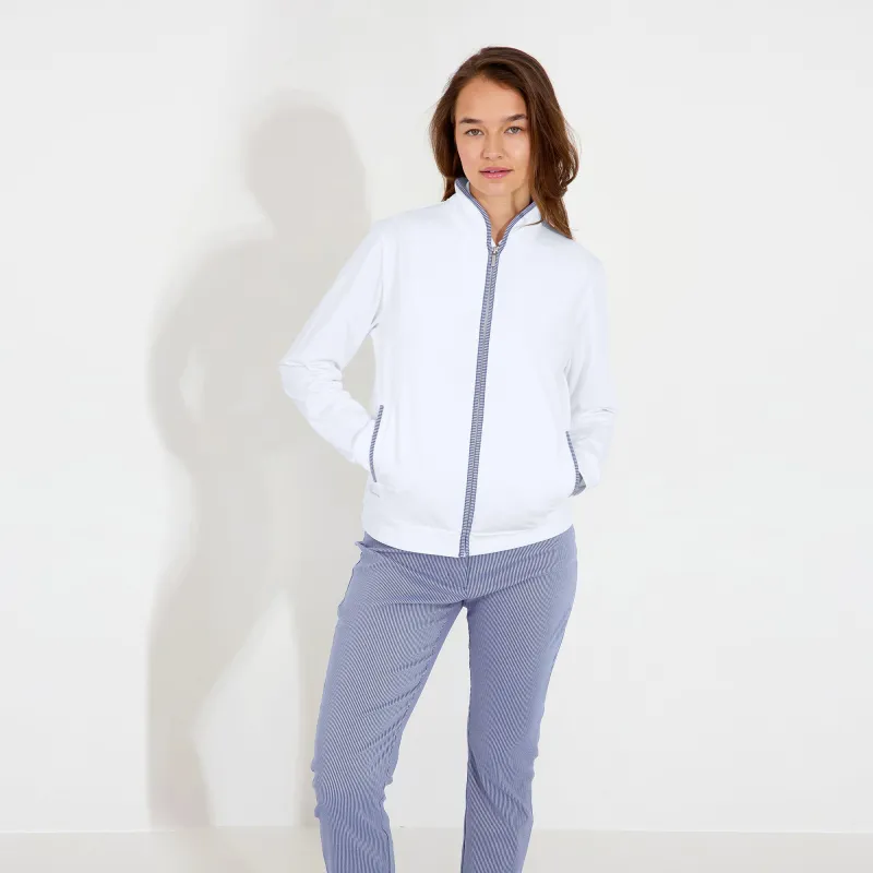 Women's Bovey midlayer fullzip jacket sold by Abacus Sportswear