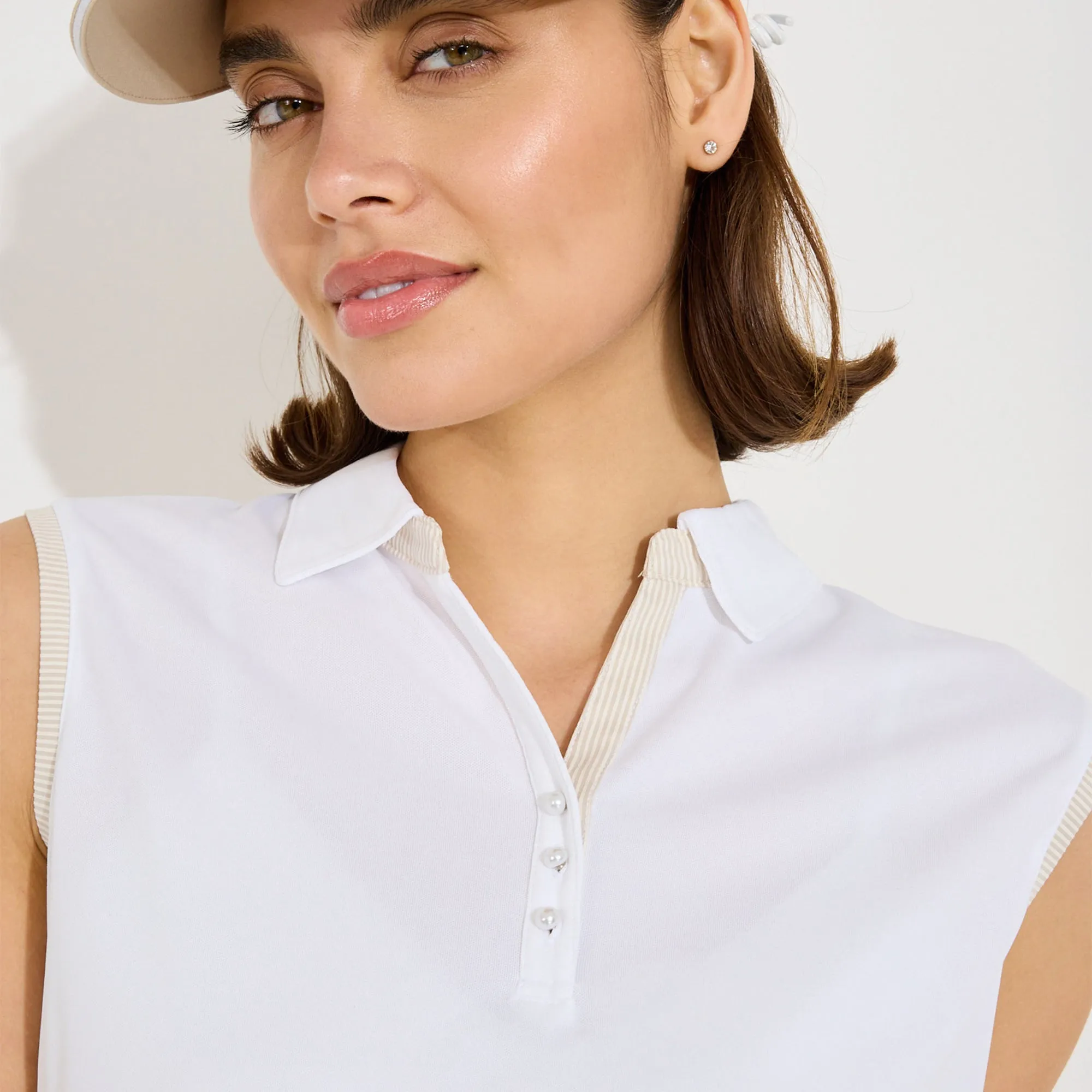 Women Bovey Drycool Sleeveless polo sold by Abacus Sportswear product image thumbnail 5