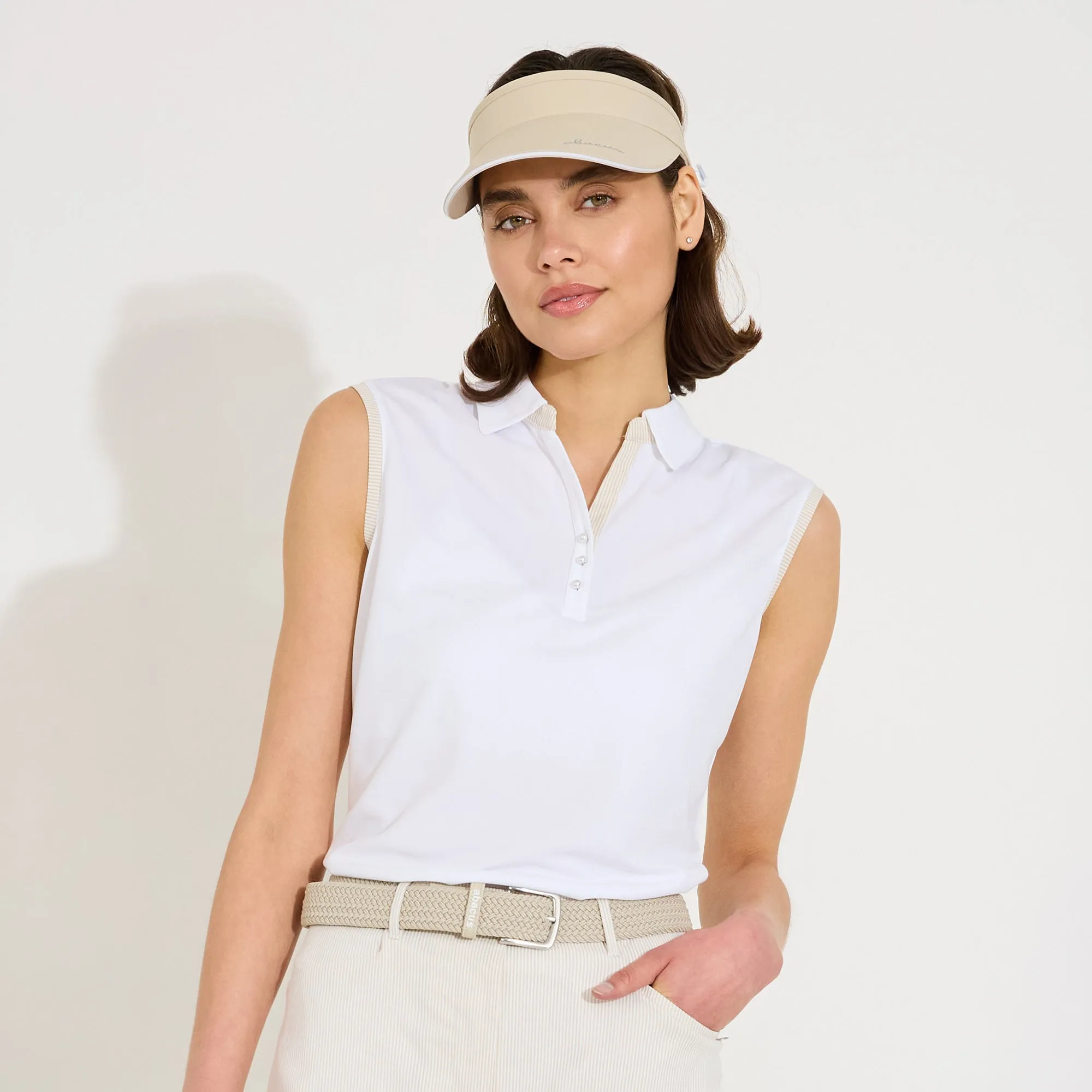 Women Bovey Drycool Sleeveless polo sold by Abacus Sportswear product image thumbnail 2