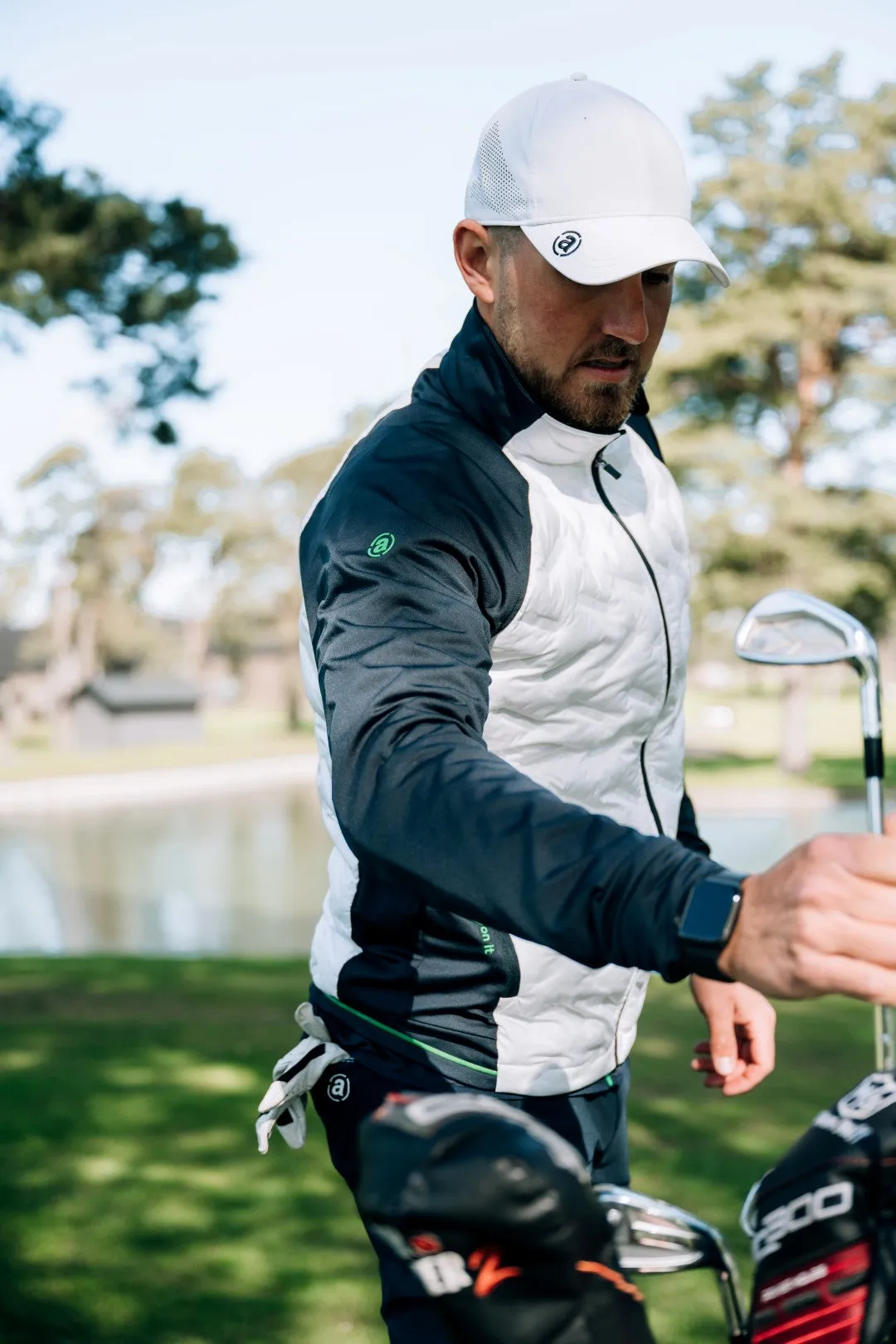 Men's Grove Hybrid Jacket sold by Abacus Sportswear product image thumbnail 2