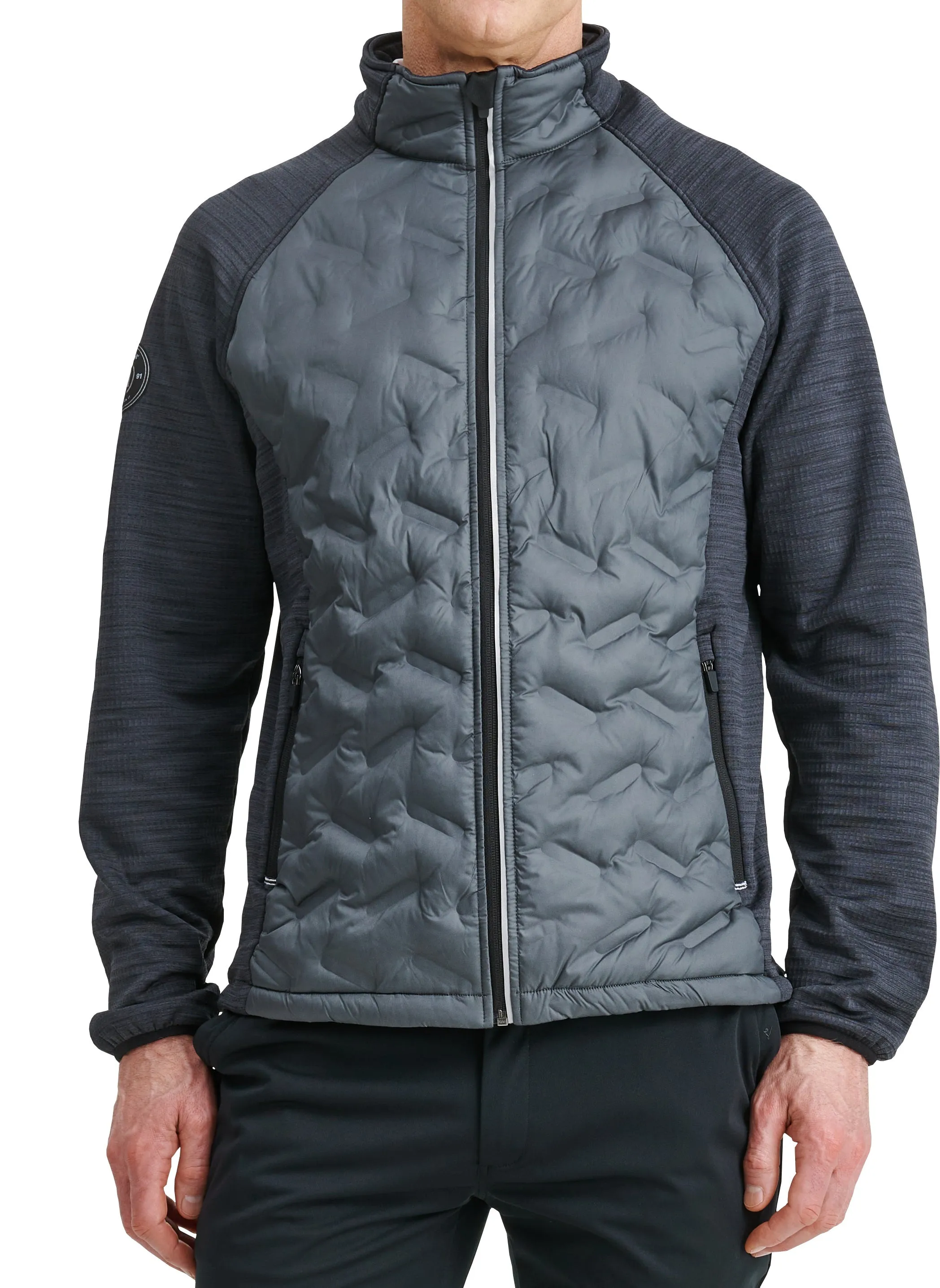Men Elgin wind and warm hybrid jacket sold by Abacus Sportswear product image thumbnail 3