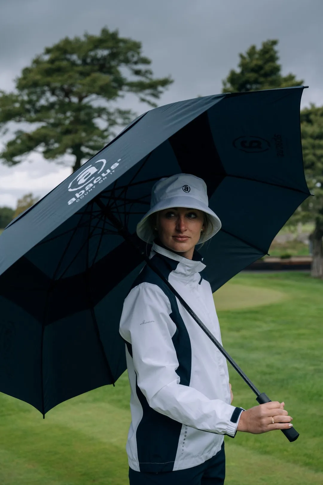 Women Links Stretch Rain Jacket sold by Abacus Sportswear product image thumbnail 2