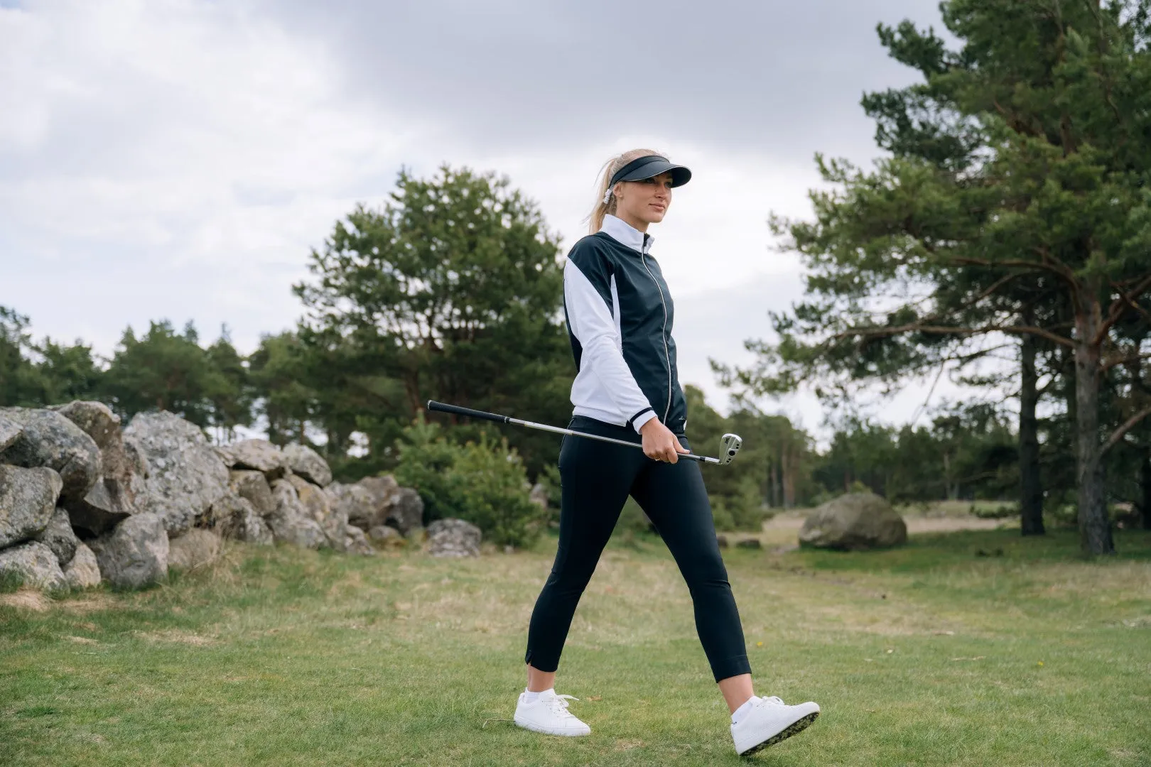 Women Elite 7/8 Trousers (Regular Waist)- 4-ways Stretch sold by Abacus Sportswear product image thumbnail 2