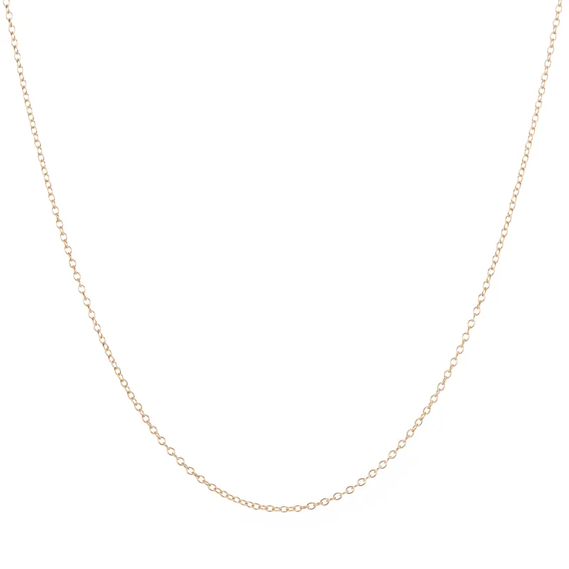 1mm Cable Chain sold by Ariel Gordon Jewelry