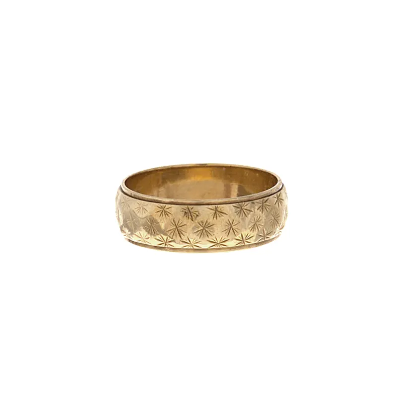 Starburst Band Ring made by Ariel Gordon Jewelry