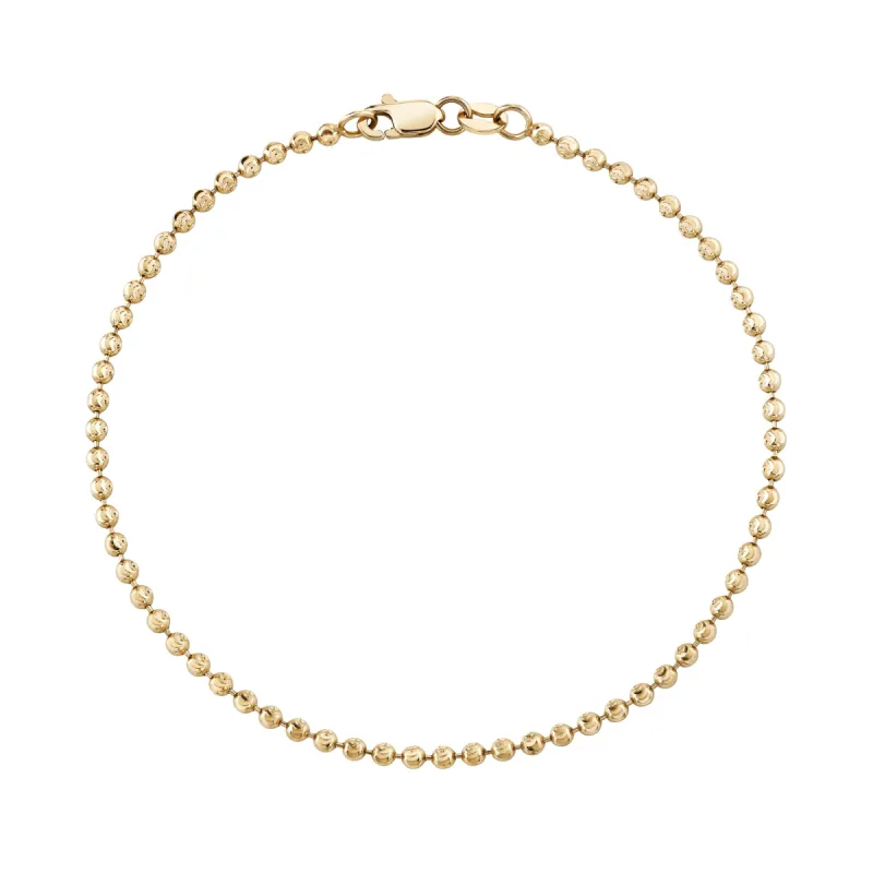 Crescent Cut Spot Chain Bracelet sold by Ariel Gordon Jewelry