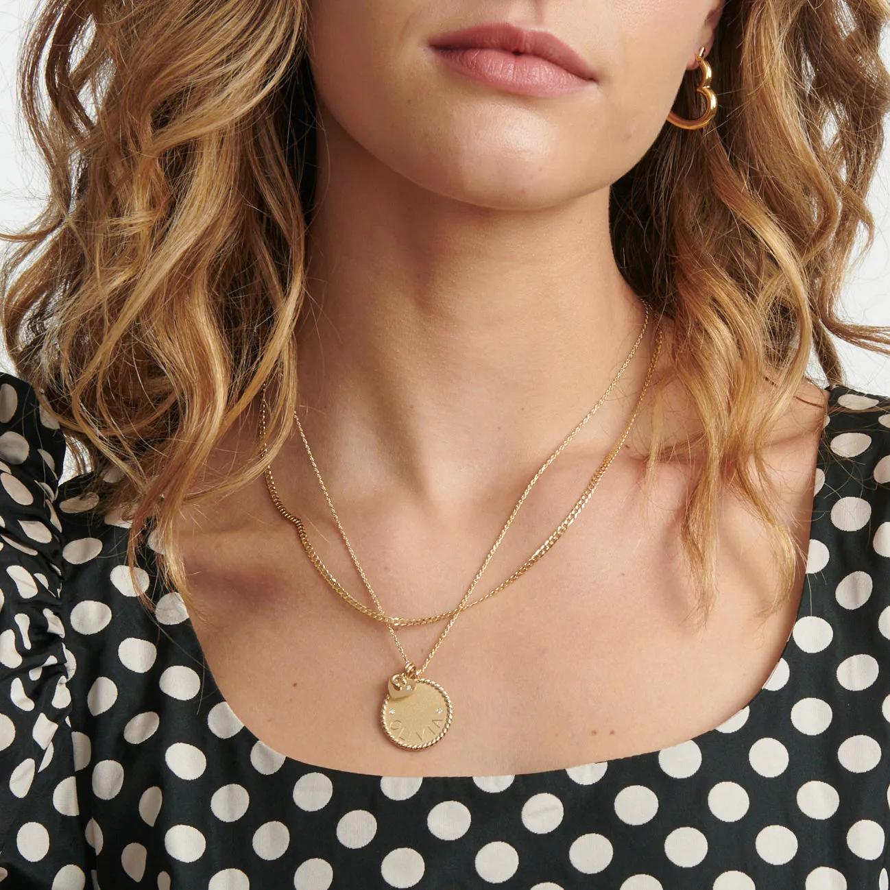 Imperial Disc Pendant Necklace sold by Ariel Gordon Jewelry product image thumbnail 2