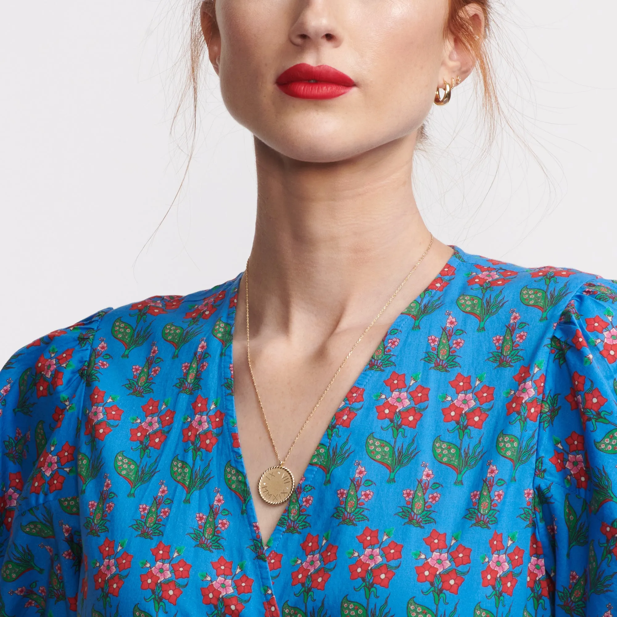 Imperial Disc Pendant Necklace sold by Ariel Gordon Jewelry product image thumbnail 3