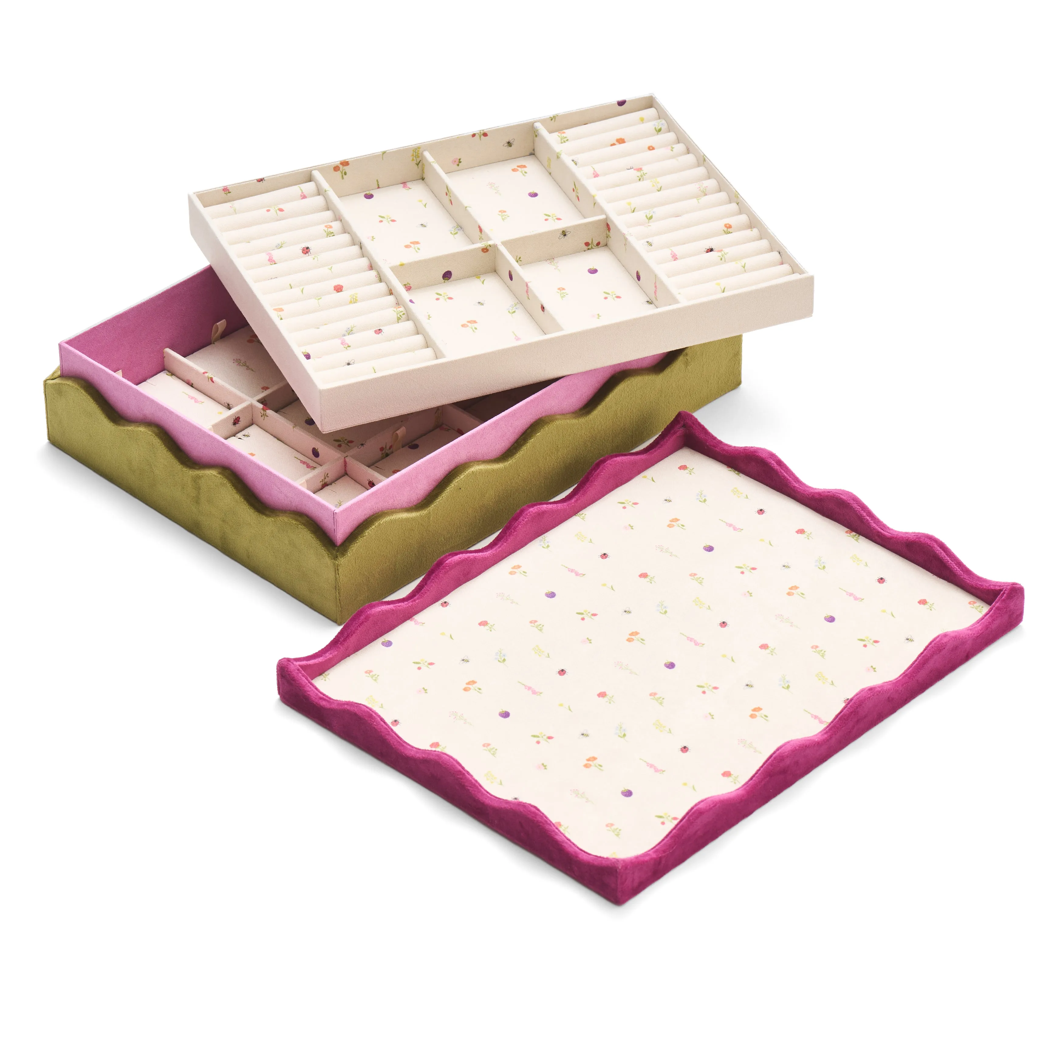 Scalloped Floret Jewelry Box sold by Ariel Gordon Jewelry product image thumbnail 4