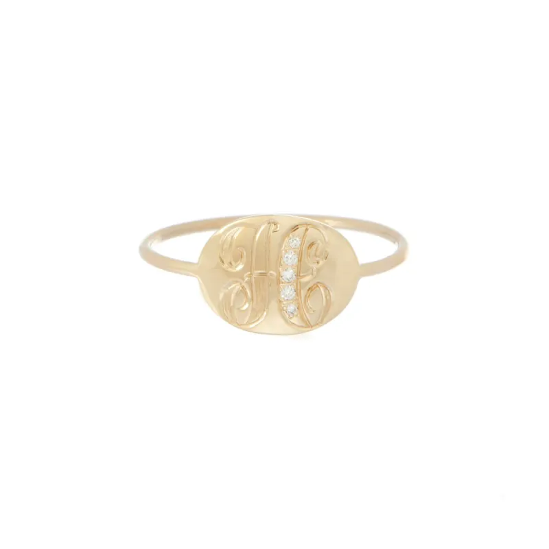 Slim Signet Ring sold by Ariel Gordon Jewelry