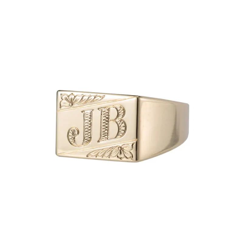 Noble Signet Ring sold by Ariel Gordon Jewelry
