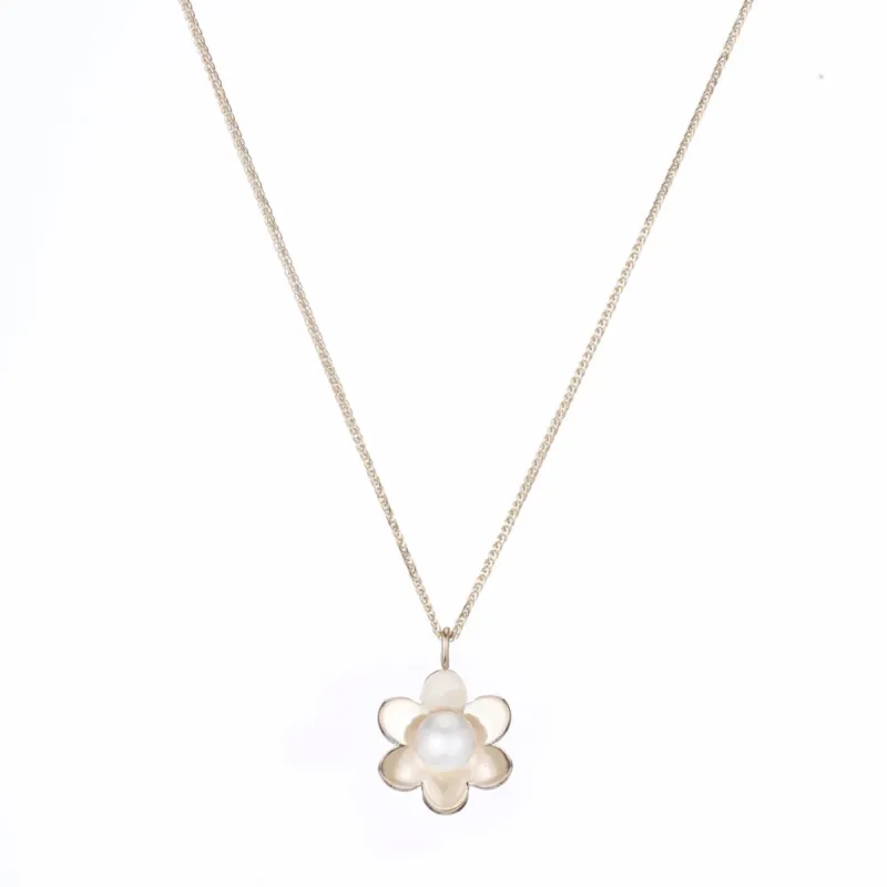 Lido Flower Pendant sold by Ariel Gordon Jewelry