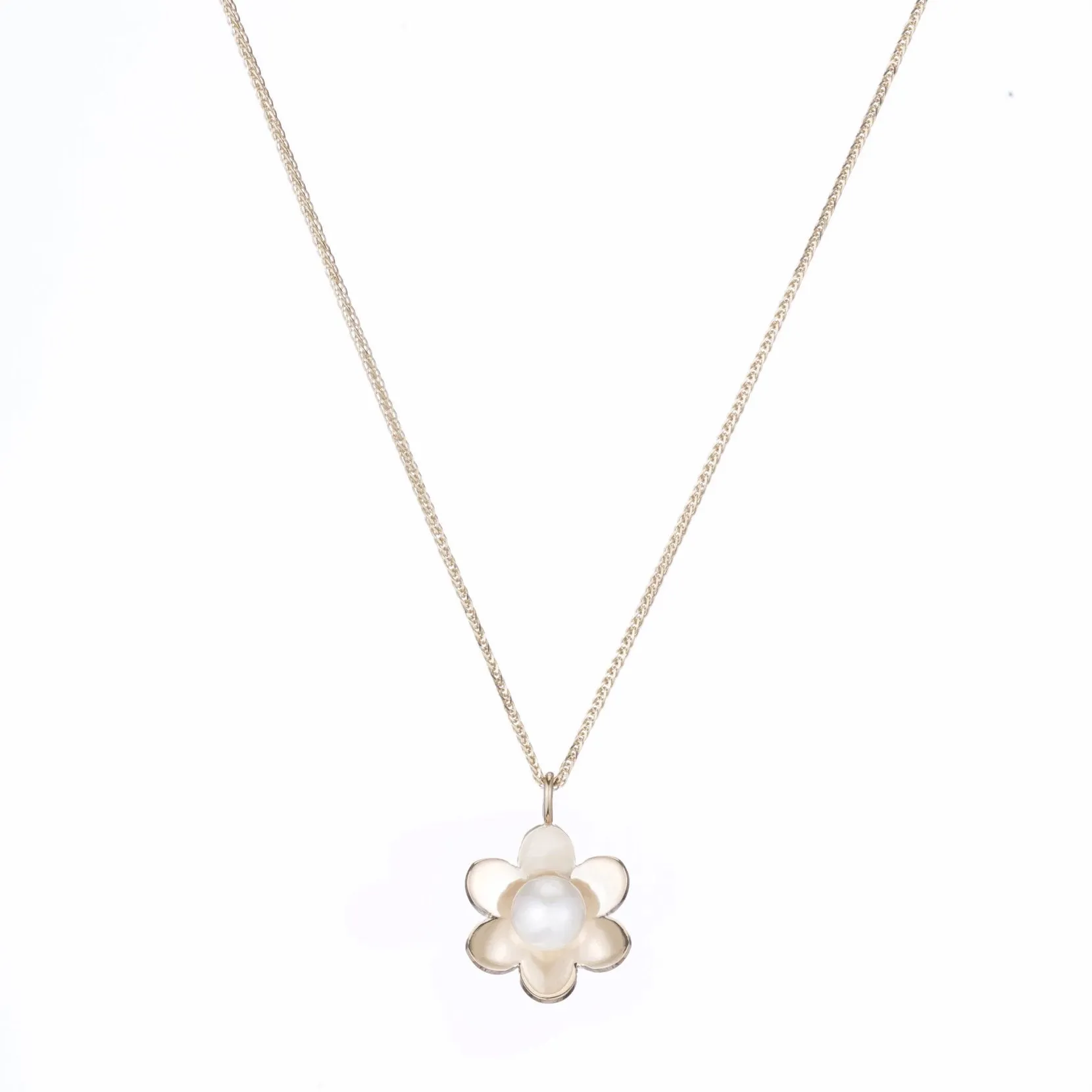 Lido Flower Pendant sold by Ariel Gordon Jewelry