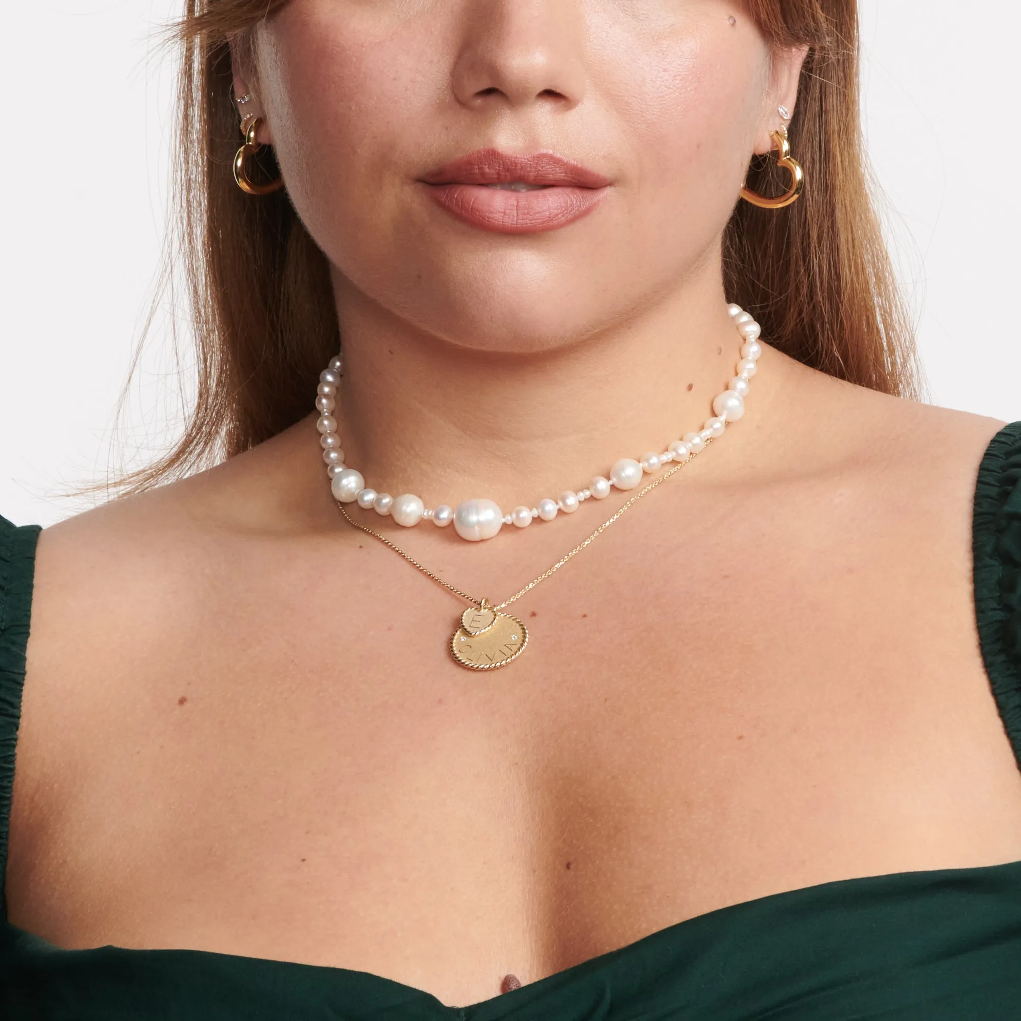 Heart Helium Hoops sold by Ariel Gordon Jewelry product image thumbnail 4