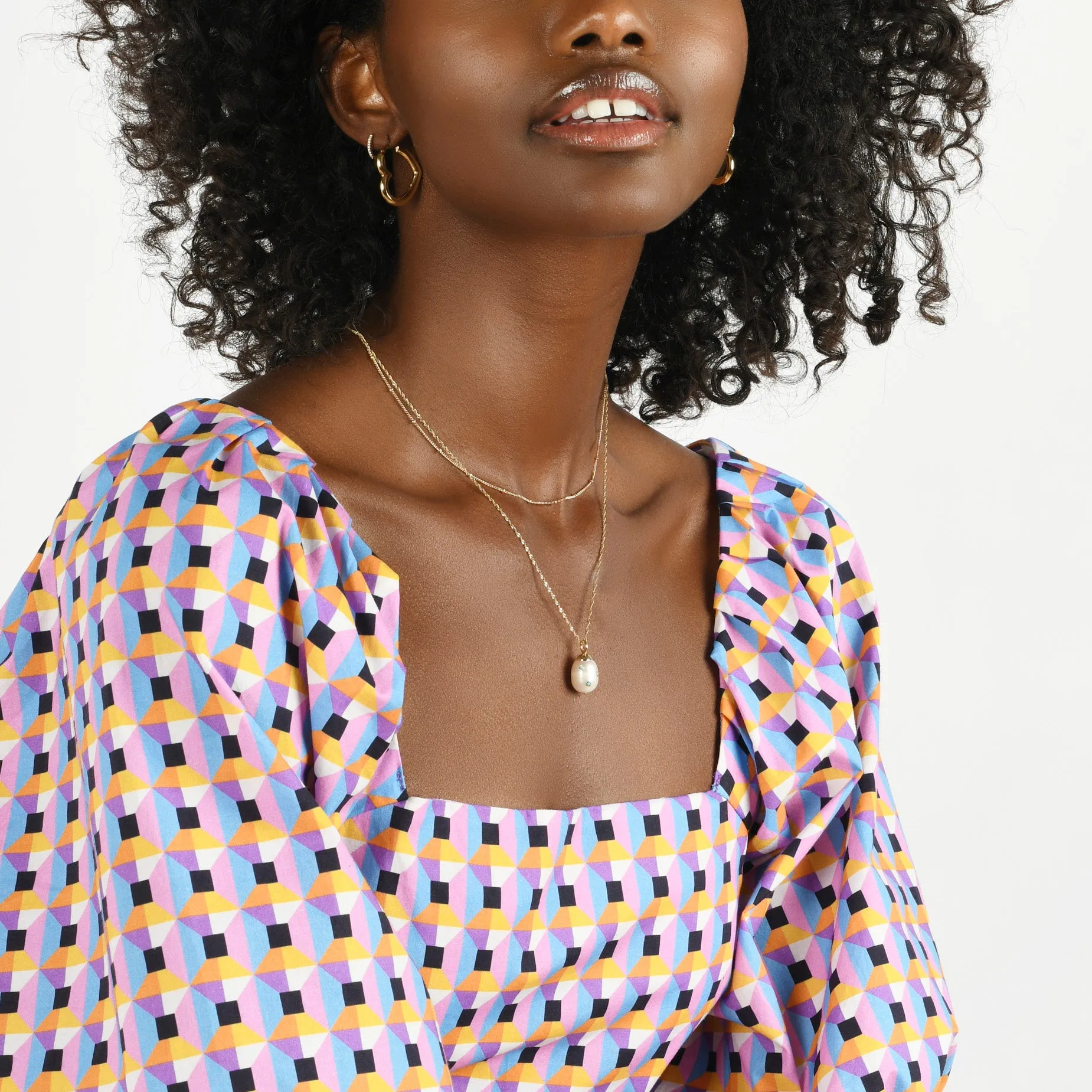 Heart Helium Hoops sold by Ariel Gordon Jewelry product image thumbnail 3