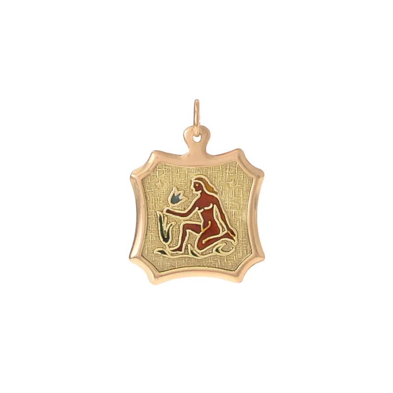 Enamel Virgo Charm sold by Ariel Gordon Jewelry