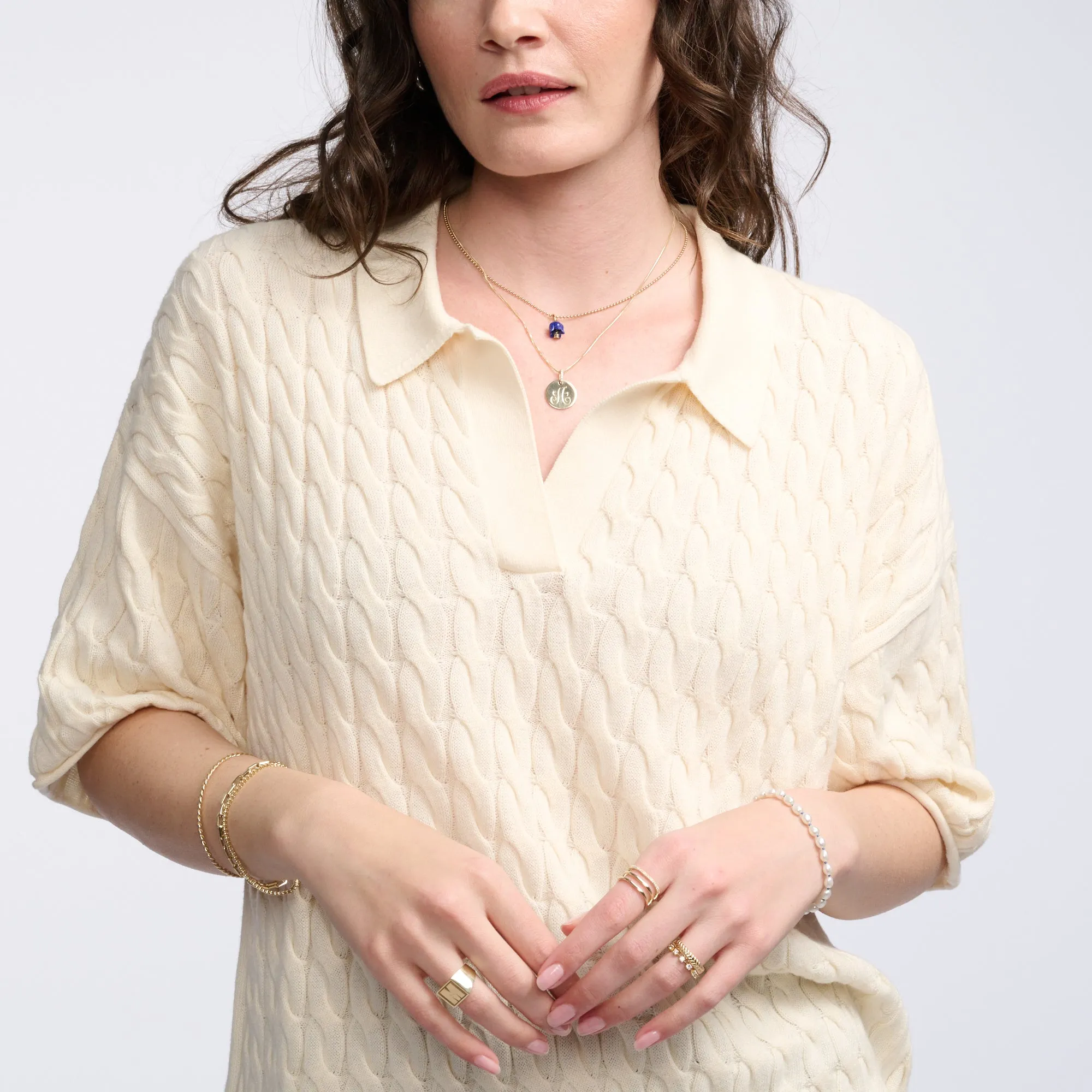 Diamond Floret Lapis Pendant sold by Ariel Gordon Jewelry product image thumbnail 3