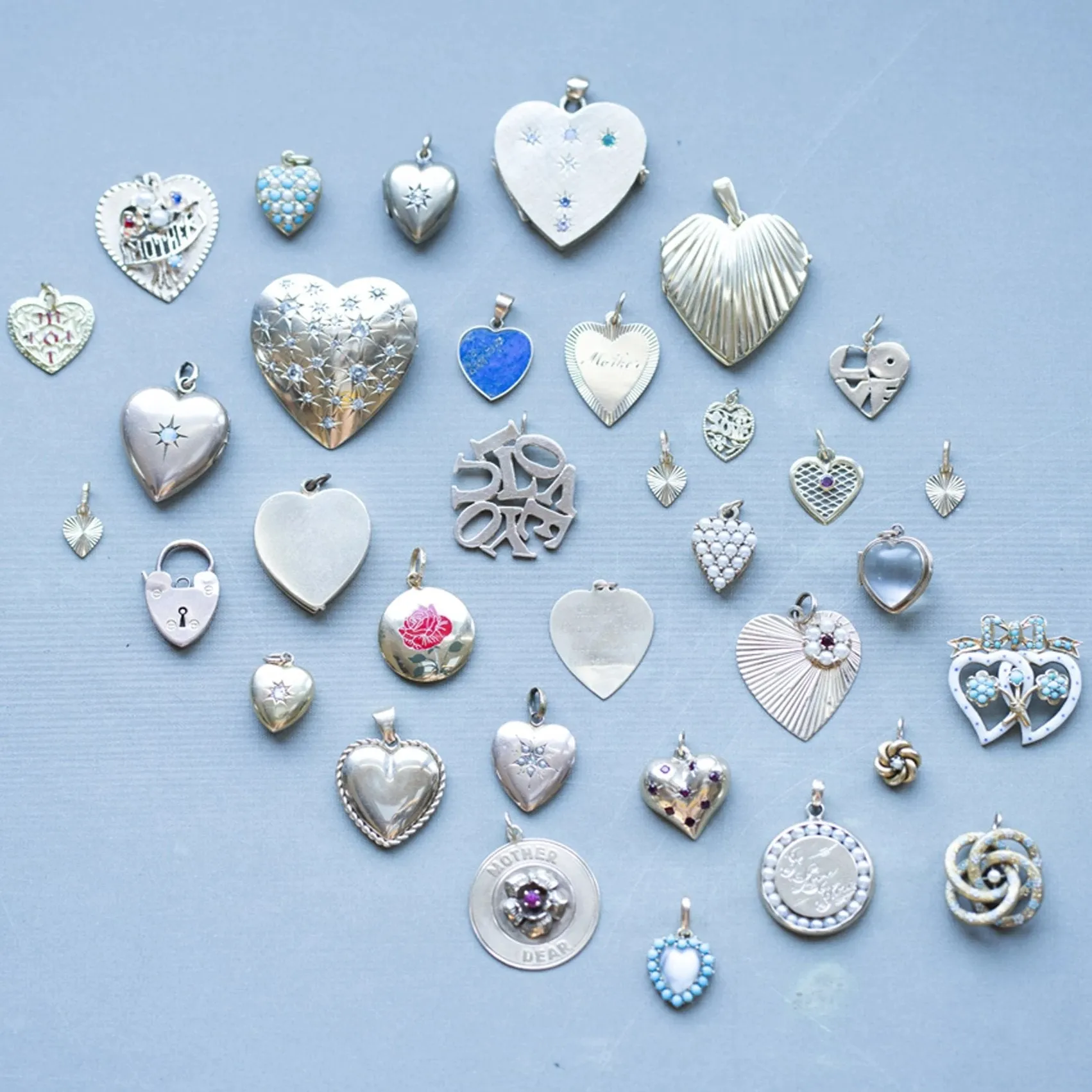 Victorian Heart Diamond Locket sold by Ariel Gordon Jewelry product image thumbnail 2