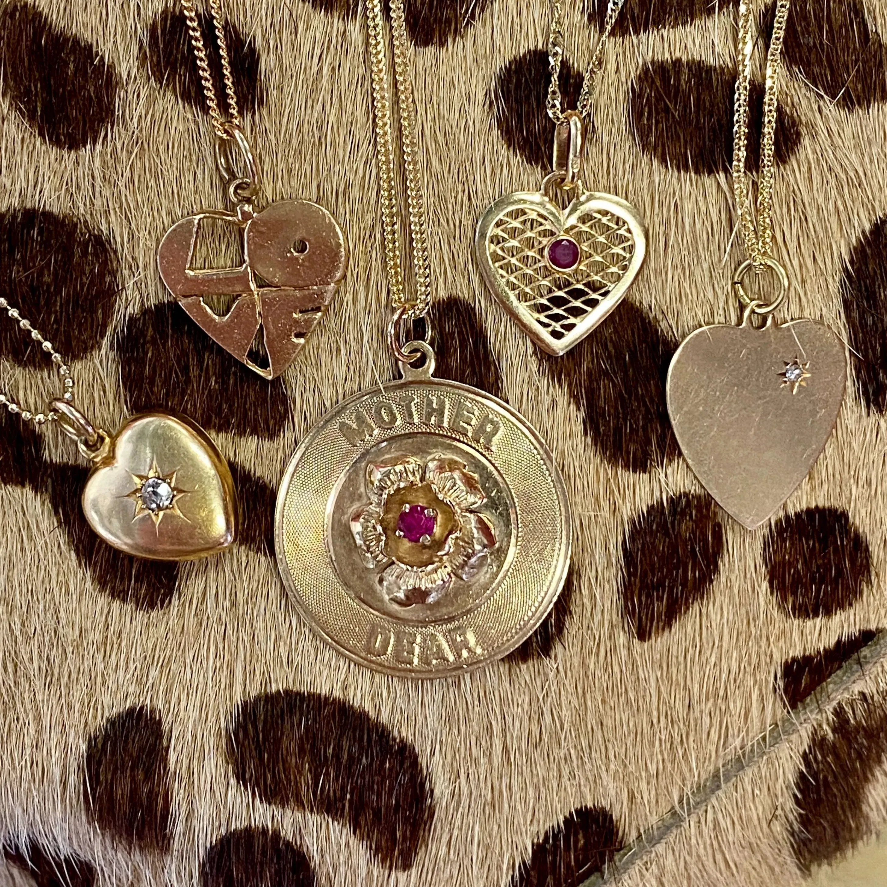 Victorian Heart Diamond Locket sold by Ariel Gordon Jewelry product image thumbnail 5