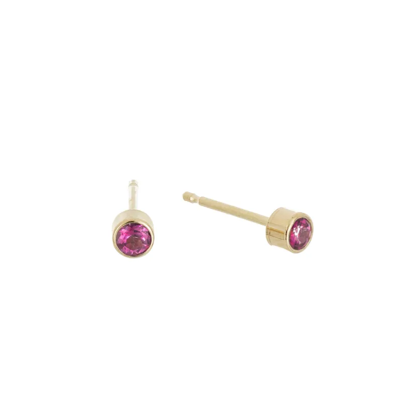 Birthstone Dust Studs sold by Ariel Gordon Jewelry