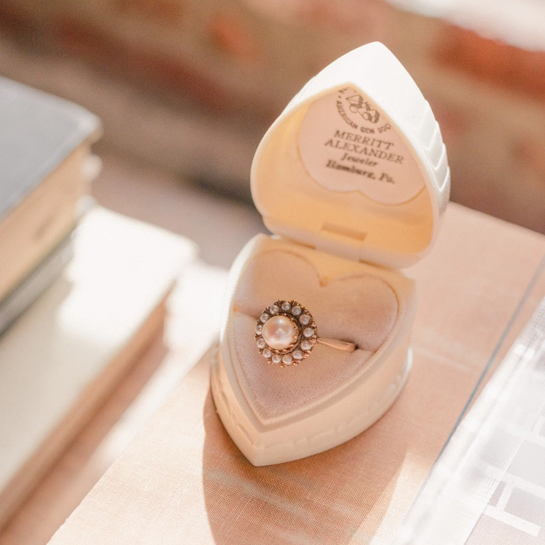 Victorian Pearl Cluster Ring sold by Ariel Gordon Jewelry product image thumbnail 2