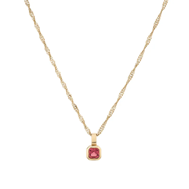 Petite Dahlia Asscher Charm sold by Ariel Gordon Jewelry