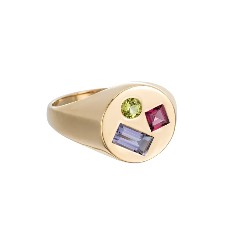 La Rue Signet Ring sold by Ariel Gordon Jewelry
