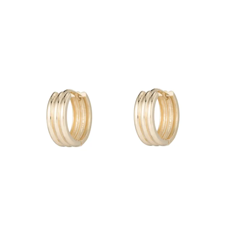 Triptych Hoops sold by Ariel Gordon Jewelry