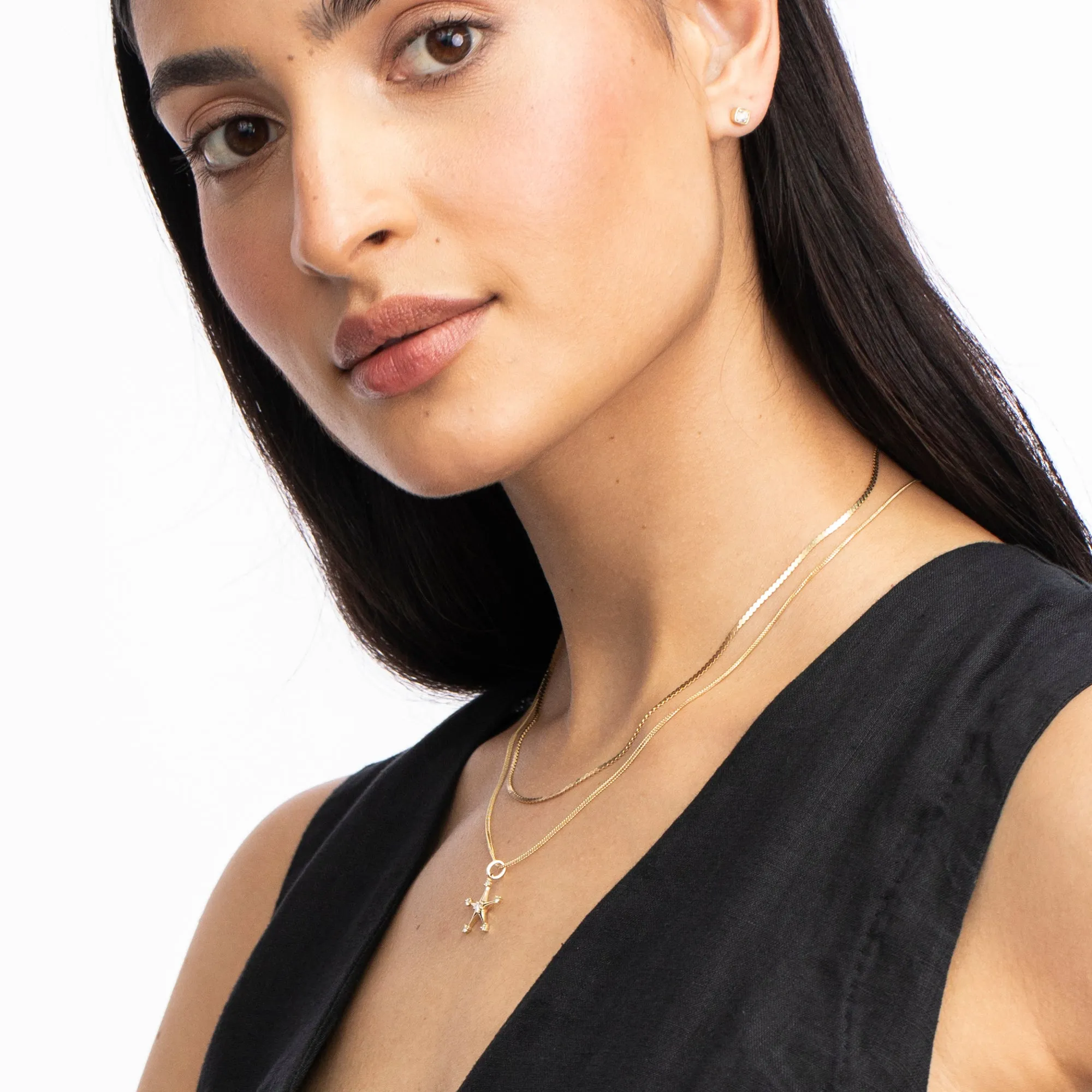 North Star Diamond Pendant sold by Ariel Gordon Jewelry product image thumbnail 3