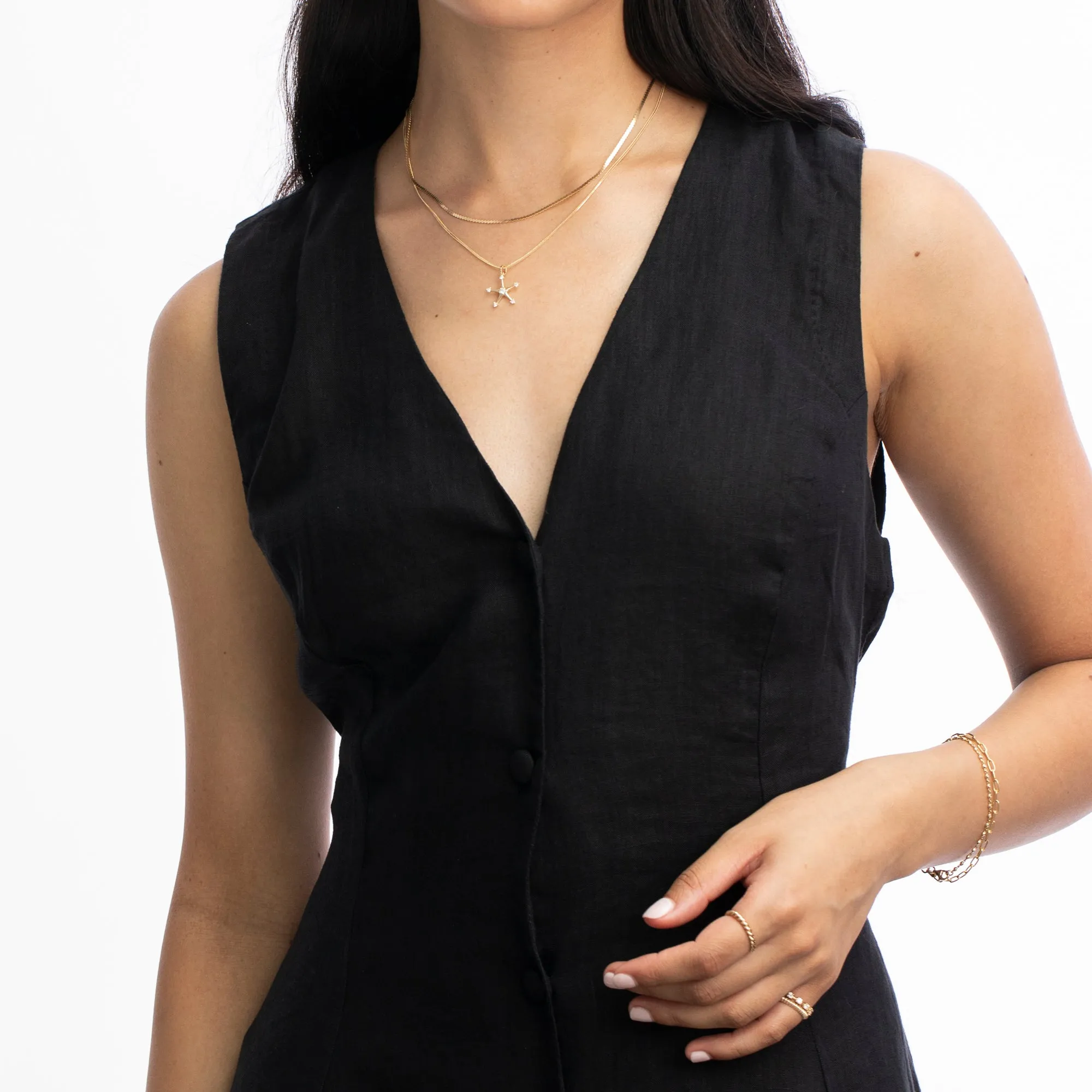 North Star Diamond Pendant sold by Ariel Gordon Jewelry product image thumbnail 4