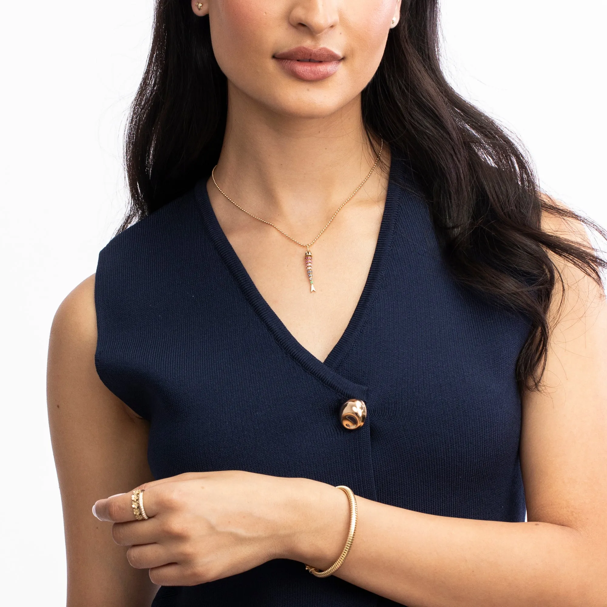 Kinetic Rainbow Poisson Pendant sold by Ariel Gordon Jewelry product image thumbnail 3