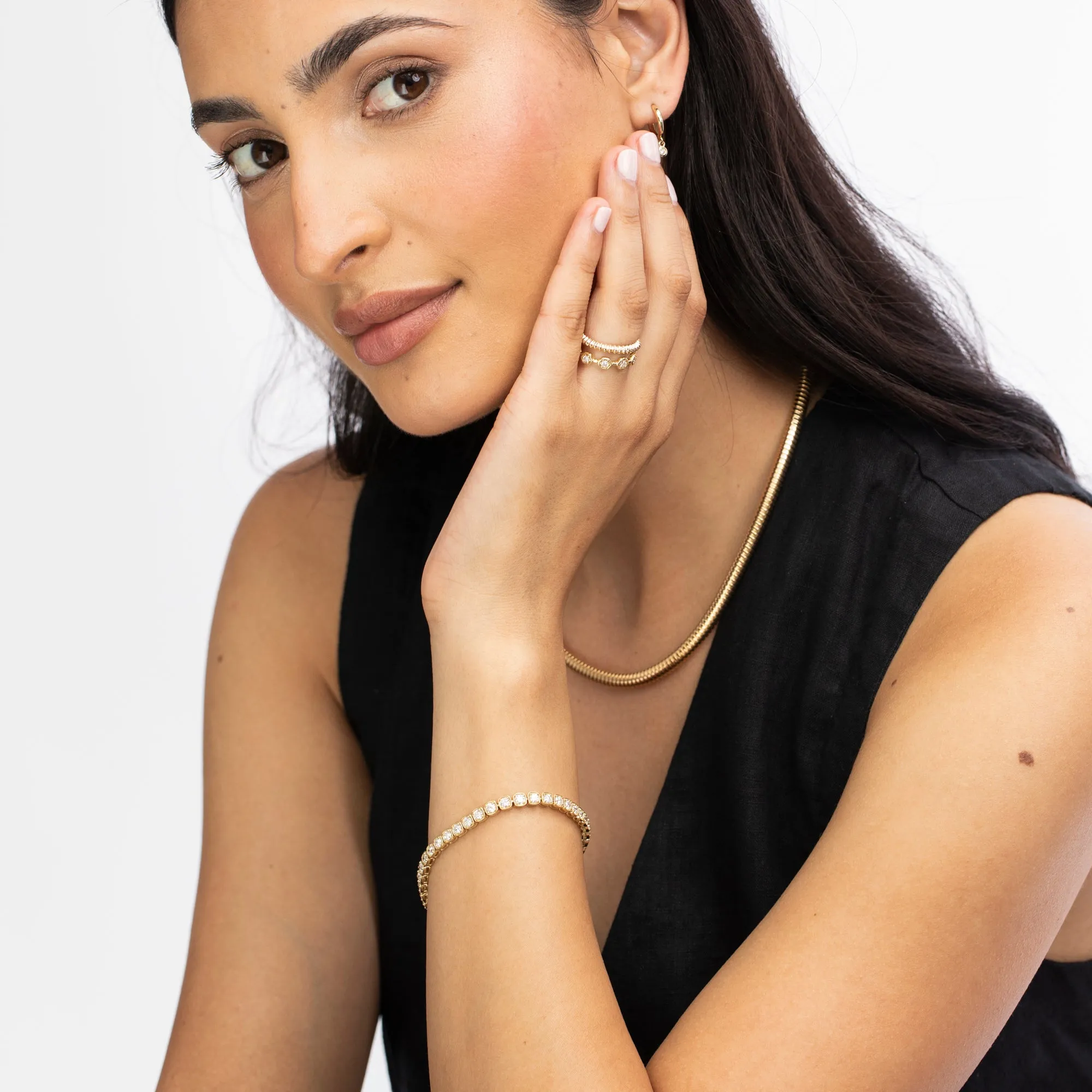 Grande Diamond Ace Tennis Bracelet sold by Ariel Gordon Jewelry product image thumbnail 2