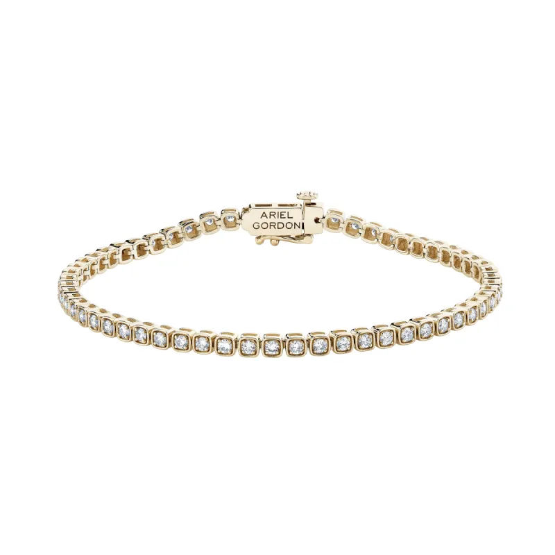 Diamond Ace Tennis Bracelet sold by Ariel Gordon Jewelry