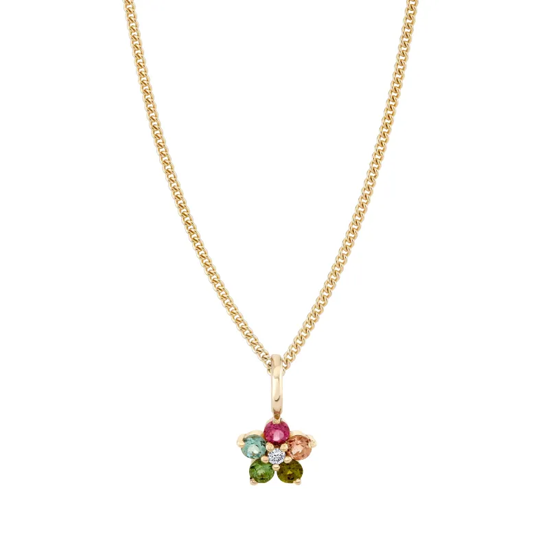 Tourmaline and Diamond Aurora Charm sold by Ariel Gordon Jewelry