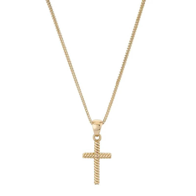 Petite Cross Talisman Charm sold by Ariel Gordon Jewelry