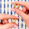 Lady Finger Helium Hoops sold by Ariel Gordon Jewelry
