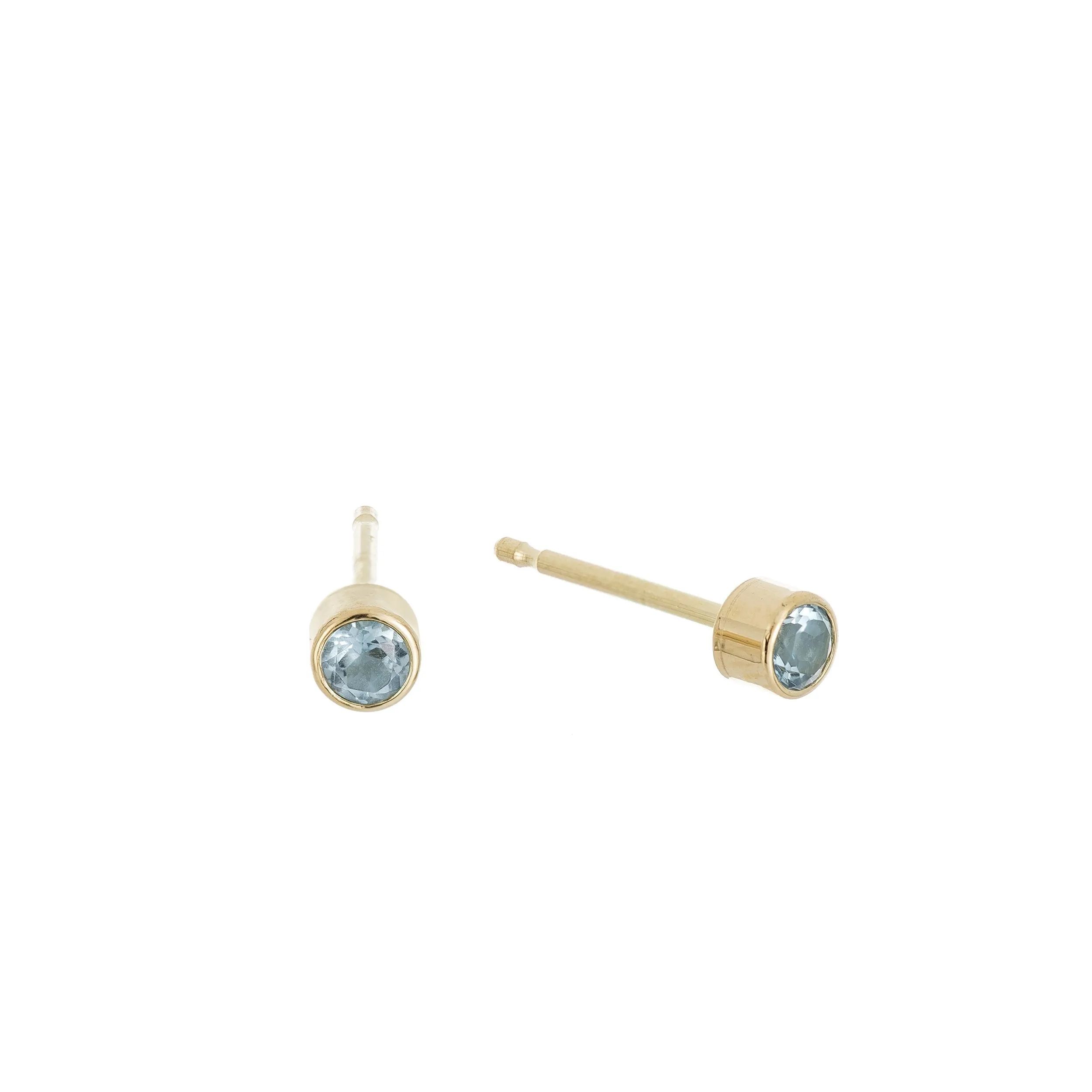 Birthstone Dust Studs sold by Ariel Gordon Jewelry