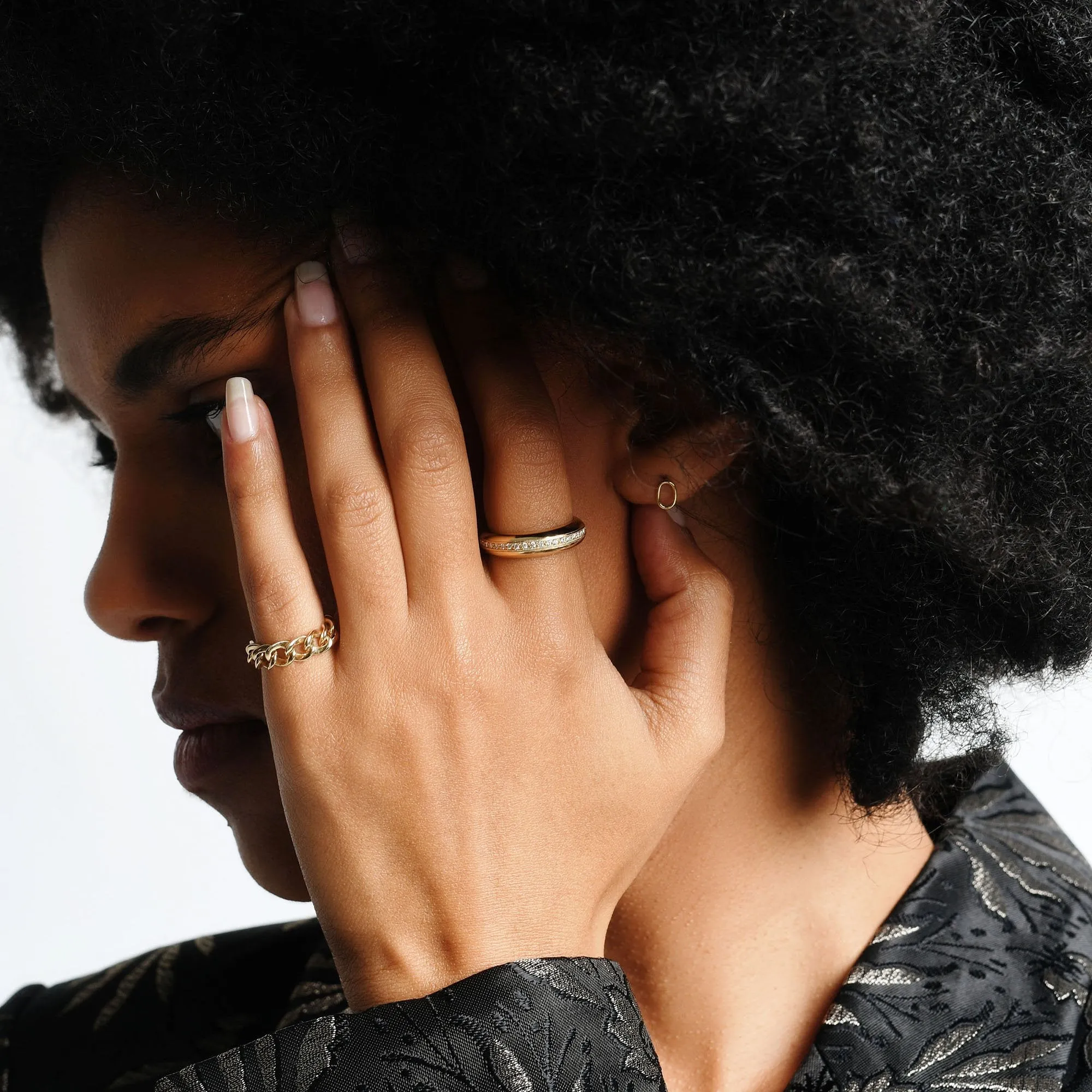 Silhouette Studs sold by Ariel Gordon Jewelry product image thumbnail 4