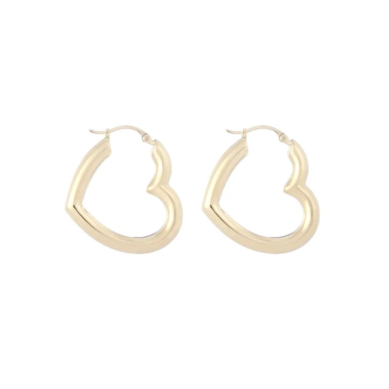 Heart Helium Hoops sold by Ariel Gordon Jewelry