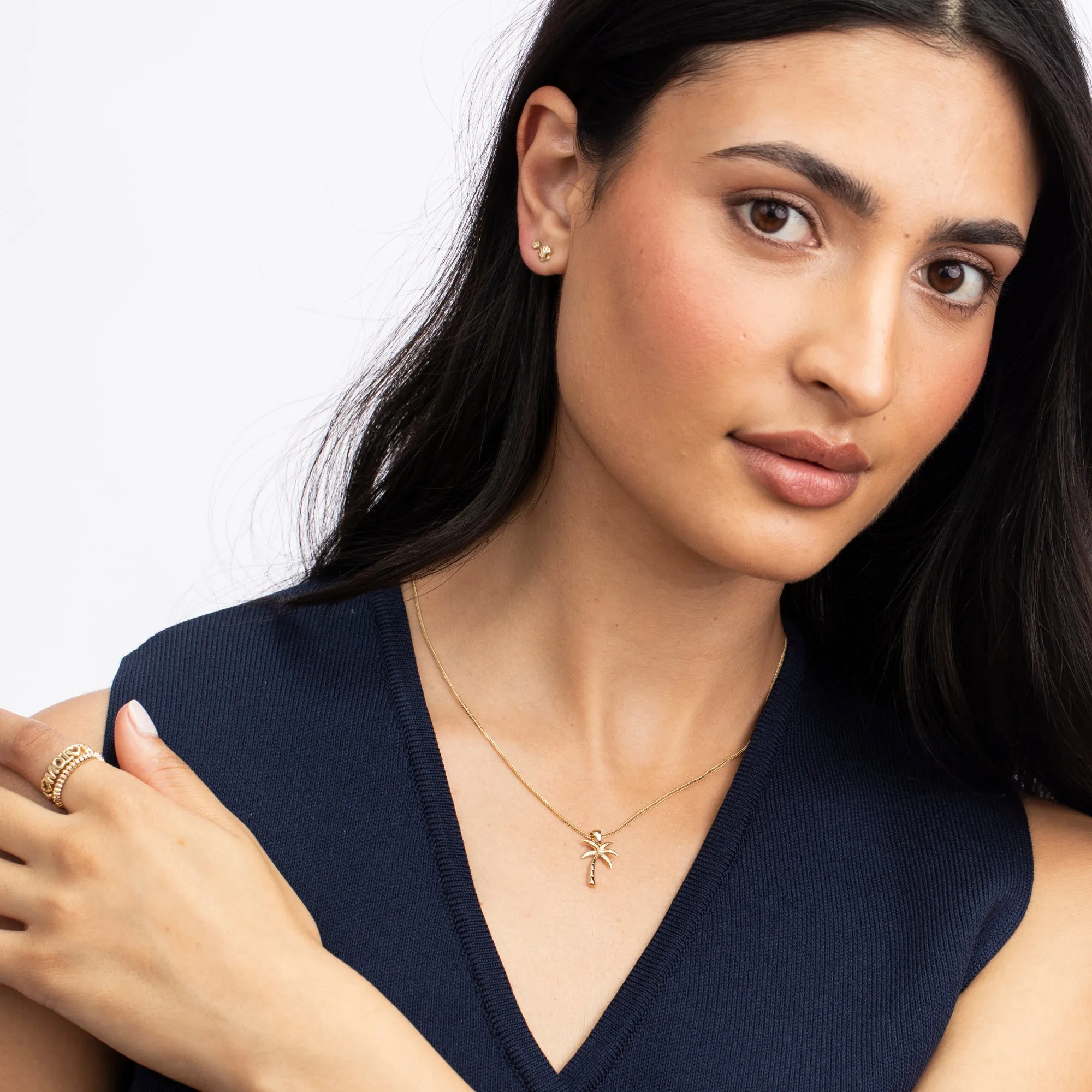 Pearl Palm Tree Paradise Charm sold by Ariel Gordon Jewelry product image thumbnail 2